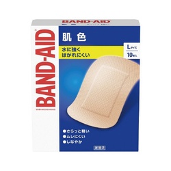 バンドエイド　肌色　Ｌサイズ　１０枚