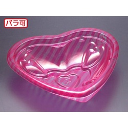 リスパック デザートカップ バイオカップ らぶ M 本体 アモーレピンク