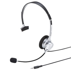 ４極対応ヘッドセット　ＭＭ−ＨＳ４０２ＳＶ