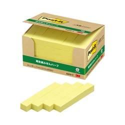 ポストイット　再生紙ふせん７５×１２．５　黄４０冊