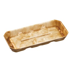 エフピコ 発泡トレー FU-22-10(25) しなの茶