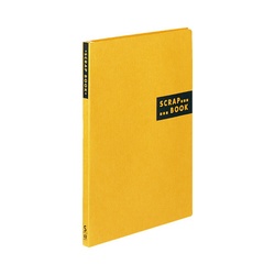 スクラップブックＳスパイラルとじ台紙４０枚黄１０冊