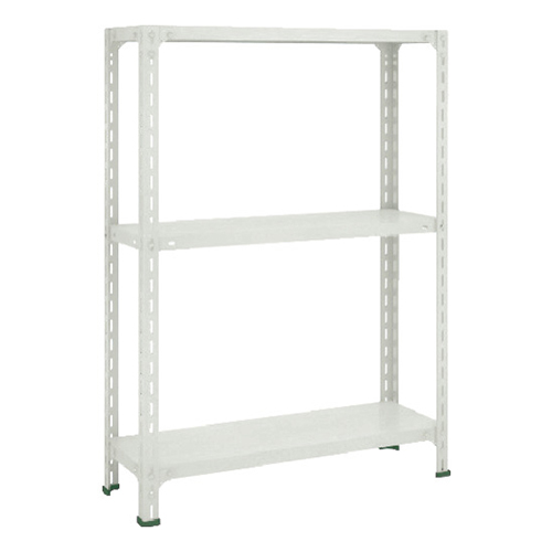 ＴＲＵＳＣＯ スチールラック 軽量棚開放型 1500×450×1200mm 3段 ネオグレー 45X13