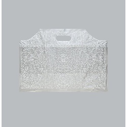 ポリ手提げ袋 フラットバッグ S かすみ草 福助工業