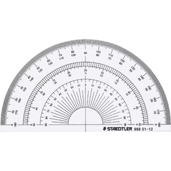 ステッドラー　分度器　長さ１２ｃｍ