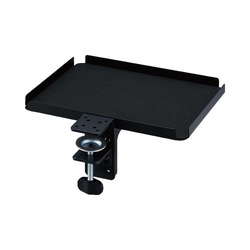 デスク拡張トレイ　クランプ式　黒