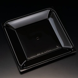 リスパック 惣菜容器 バイオ リファイン 18-16B 黒 本体