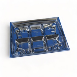 【廃番商品】リスパック 惣菜容器 クリーンカップ フレアNK50BA 6S 黒 本体