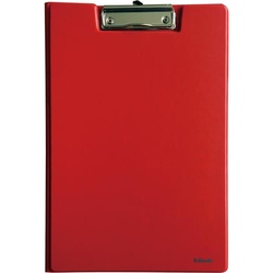 クリップフォルダ　Ａ４縦　レッド×５