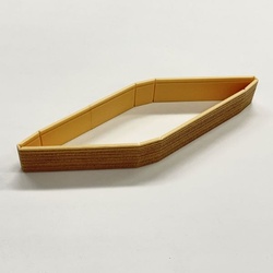 ワン折重 隅切50 杉 縁