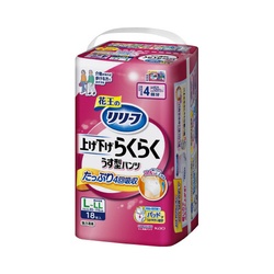 リリーフ　らくらくうす型パンツ４回分Ｌ−ＬＬ１８枚