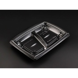 惣菜容器 バイオデリカ むすび 20-14B 2S 黒 リスパック