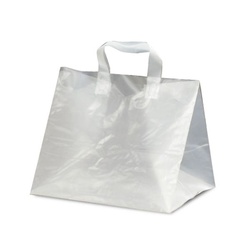 ポリ手提げ 9017 ポリケーキバッグ 無地 LL ベルベ