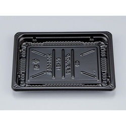 惣菜容器 BFデリスタ18-13 黒 本体 シーピー化成