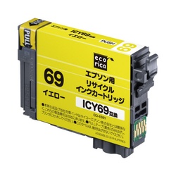 リサイクルインク　ＩＣＹ６９　イエロー