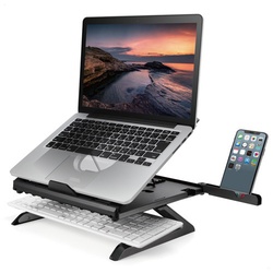 ノートＰＣスタンド／８段階／９．５ｃｍ／ブラック