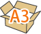 【A3サイズ】ダンボール