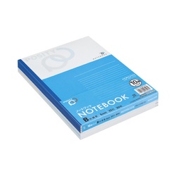 ノート＜ＰＯＳＩＴＹ＞セミＢ５　３０枚中横罫１０冊