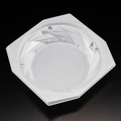 【廃番商品】リスパック 透明カップ バイオ キラカク 15-35B 白 本体