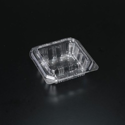 スミ 軽食容器 ユニコン LS-角2 透明