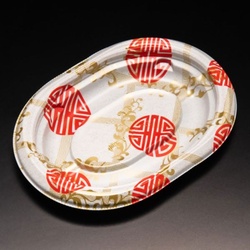 リスパック 軽食容器 バイオデリカ サラエル D17BA シャオレッド 本体