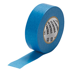 【廃番商品】マスキングテープ15mm×18m　青　【ＴＲＵＳＣＯ シーリングマスキングテープ 躯体用 １５ｍｍ×１８ｍ ８巻入】