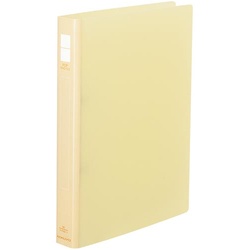 ポップリングファイル　Ｂ５縦１５０枚　黄　１０冊