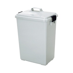 角型ペール　４５Ｌ　グレー　３個入