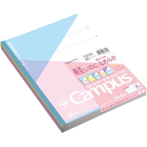 限定スマートキャンパス＜パステル＞５色ドットＡ罫
