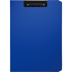 クリップファイル　ブルー