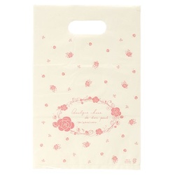 ポリ手提げ ロマンチックスイートPEバッグ-4(100枚) ヘッズ