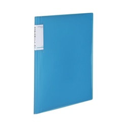 領収書＆明細ファイル（固定式）ノビータ２４Ｐ　青