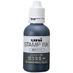 三菱　スタンプ台補充インク黒