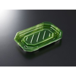 中央化学 軽食容器 TP デリグー 18-13 ベジーGN 本体