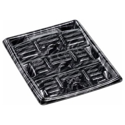 発泡トレー MTD24-20R 本体 エコ黒木銀 エフピコ