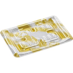 発泡トレー MHT20-13 スプラッシュゴールド エフピコ