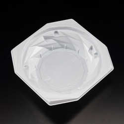 【廃番商品】リスパック 透明カップ バイオ キラカク 13-35B 白 本体