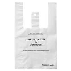 レジ袋 ボヌールレジバッグ 0.05mm-DS(100枚) ヘッズ