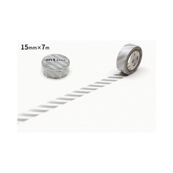 ｍｔ　１Ｐ　ストライプ・銀