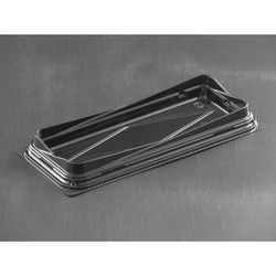 リスパック サンドイッチ容器 バイオカップ RYO-8B 黒 本体