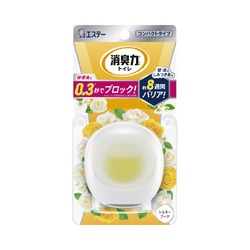 消臭力コンパクト　トイレ用本体　シルキーブーケ×３