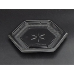 リスパック 軽食容器 バイオデリカ KA R20B 黒 本体