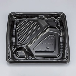 シーピー化成 弁当容器 BFみくら11-1 黒 本体