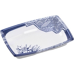 エフピコ 軽食容器 角盛鉢18-12(30) 本体 和陶青