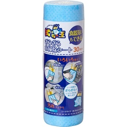 やなぎプロダクツ キッチンペーパー 拭いちゃ王 食器洗いも出来るざらざらお掃除シート ロール