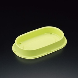 スミ スーパーレンジ PE-1_中皿 ライム