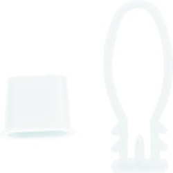 トラスコ中山 平袋(青果) TRUSCO みかんネット用留め具 白 10個入