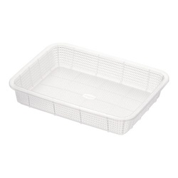 セキスイ　角篭浅型　Ｋー５４３　小　クリア