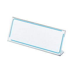カード立てＬ型再生ＰＥＴ板　６０×１５０