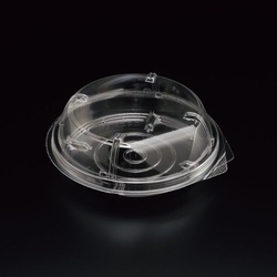 スミ 和菓子容器 ユニコン N130ドーム 透明